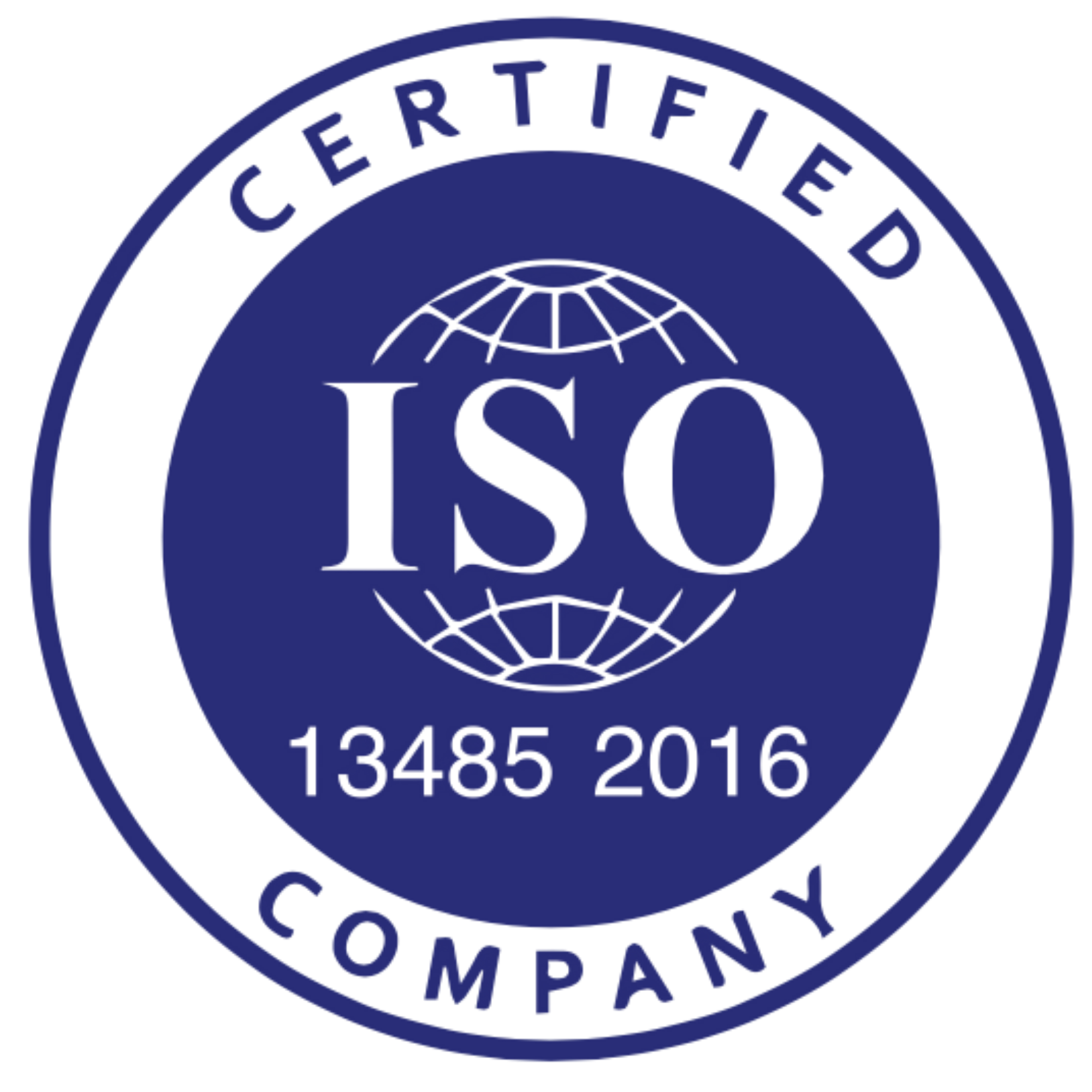 ISO 13485:2016 Certified Company